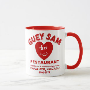 Caneca Restaurante de Guey Sam, Chinatown, Chicago, IL