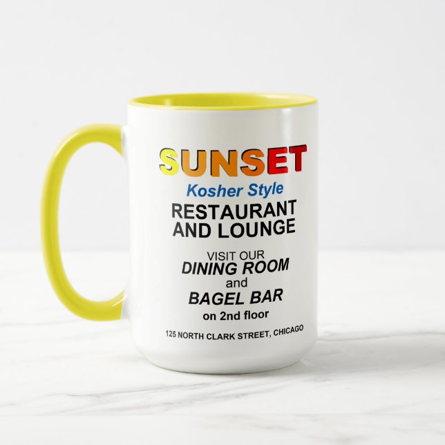 Caneca Restaurante e Lounge Sunset, Chicago, IL (Esquerda)