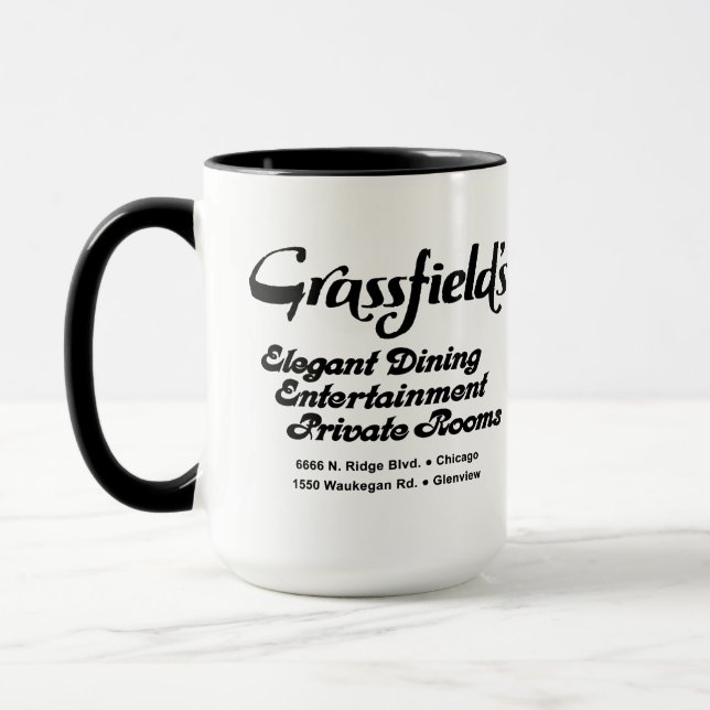 Caneca Restaurantes de Grassfield, Chicago, Glenview, ILL (Esquerda)