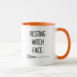Caneca Resting Witness Face Halloween Mug