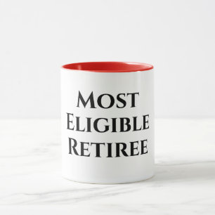 Caneca Retirada de citação engraçada mais presente elegív