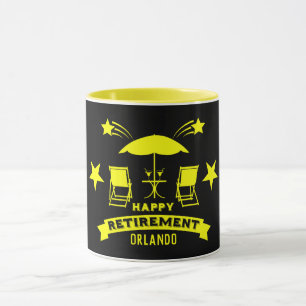 Caneca Retirada de Trabalho Feliz