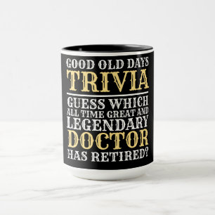 Caneca Retirada Médica Legendária Engraçada