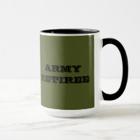 Retiree do Exército de Mug