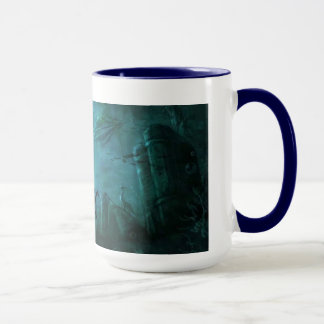 Caneca Retornos da loucura de Alice: Jules Verne