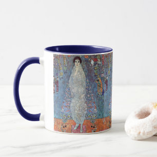 Caneca Retrato Baronesa Elisabeth Bacchofen Echt, Klimt