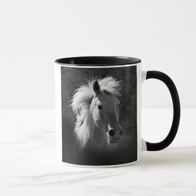 Caneca Retrato Cavalo V (Direita)