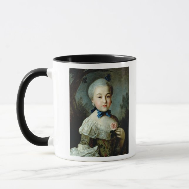 Caneca Retrato da princesa Charlotte Sophia (Esquerda)
