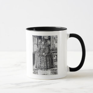 Caneca Retrato da rainha Elizabeth mim