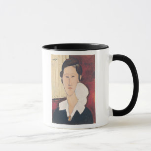 Caneca Retrato da senhora Hanka Zborowska, 1917