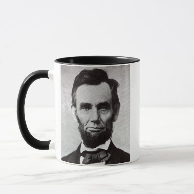 Caneca Retrato de Abe Lincoln 2 (Esquerda)