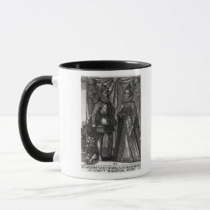 Caneca Retrato de Albert, Archduke de Áustria