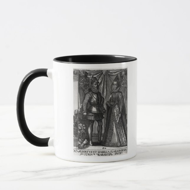 Caneca Retrato de Albert, Archduke de Áustria (Esquerda)