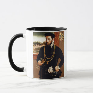 Caneca Retrato de Anton Rummel von Liechtenan