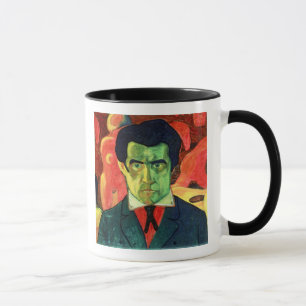 Caneca Retrato de auto, 1908