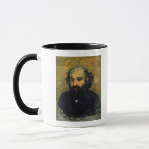 Caneca Retrato de auto de Paul Cezanne  , 1880-81
