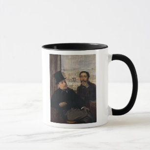 Caneca Retrato de auto w de Edgar Degas Evariste de