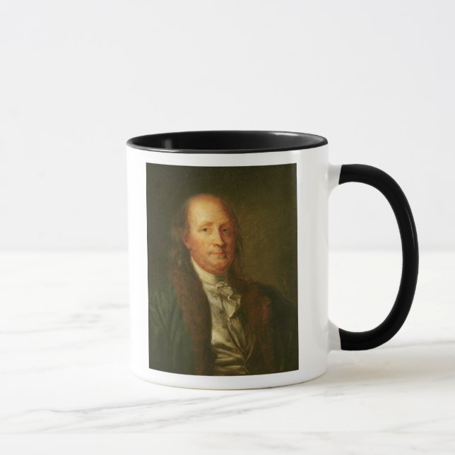 Caneca Retrato de Benjamin Franklin (Direita)