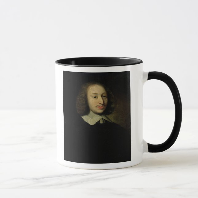 Caneca Retrato de Blaise Pascal (Direita)