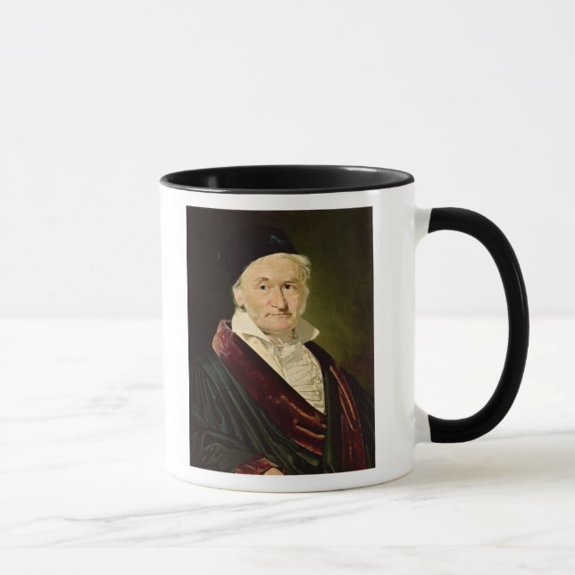 Caneca Retrato de Carl Friedrich Gauss, 1840 (Direita)