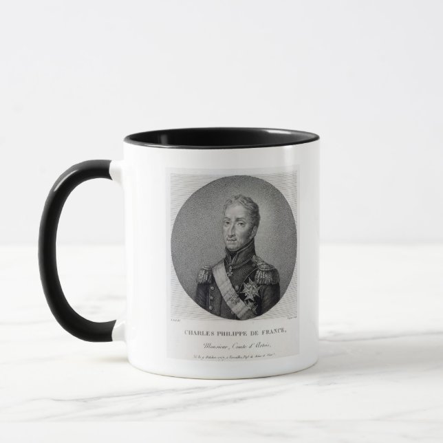Caneca Retrato de Charles de France (Esquerda)