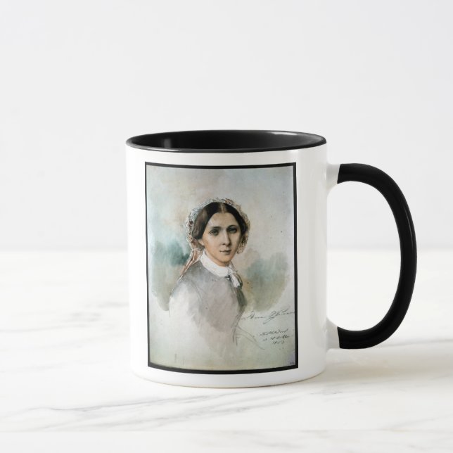 Caneca Retrato de Clara Schumann 1853 (Direita)