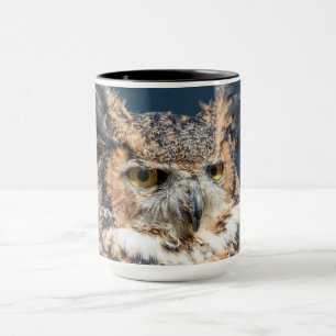 Caneca Retrato de Coruja Excelente