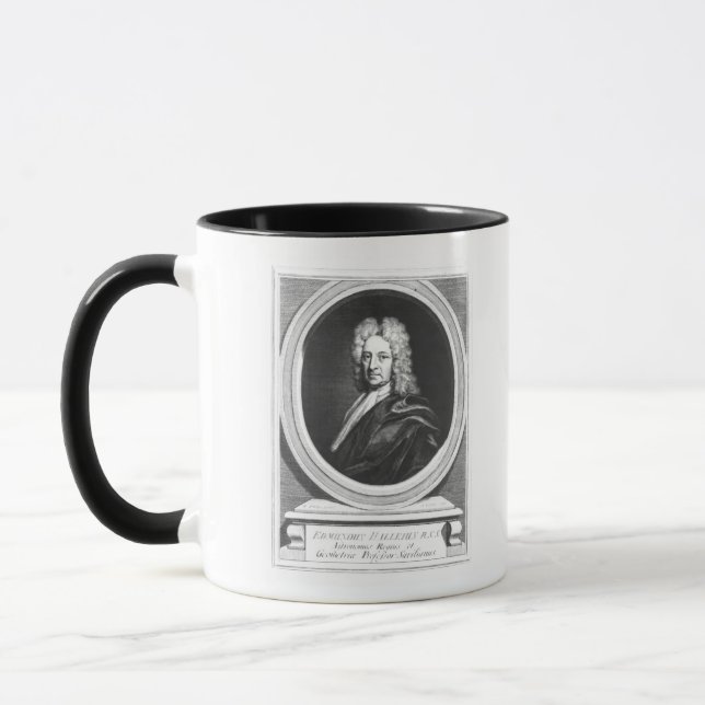 Caneca Retrato de Edmond Halley (Esquerda)