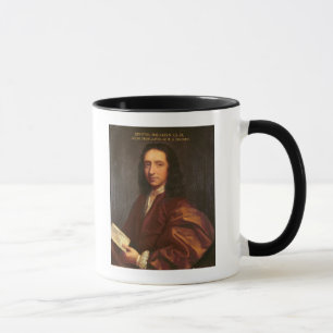 Caneca Retrato de Edmond Halley, c.1687
