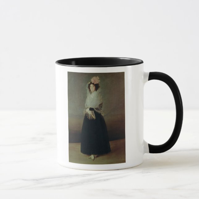 Caneca Retrato de Francisco Jose de Goya y Lucientes | de (Direita)