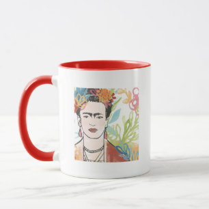 Caneca Retrato de Frida Kahlo