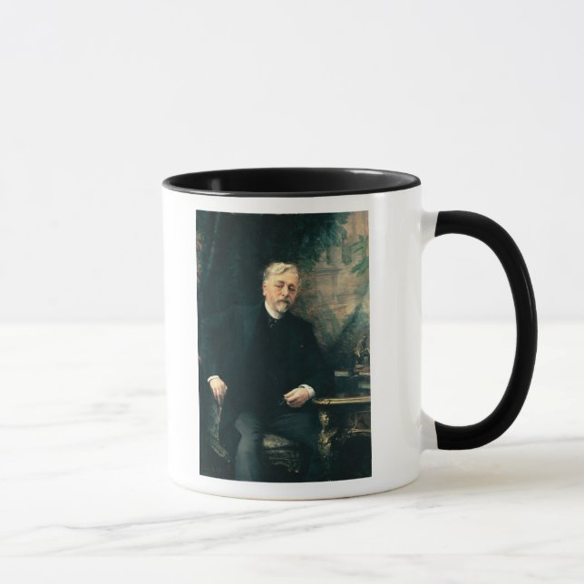 Caneca Retrato de Gustave Eiffel 1905 (Direita)