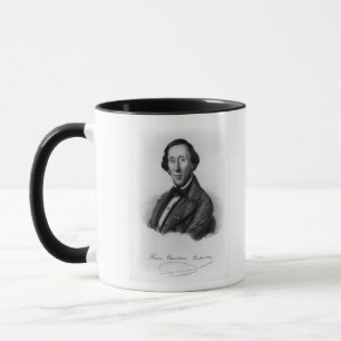 Caneca Retrato de Hans Christian Andersen