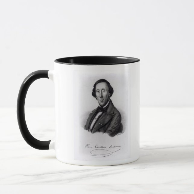 Caneca Retrato de Hans Christian Andersen (Esquerda)