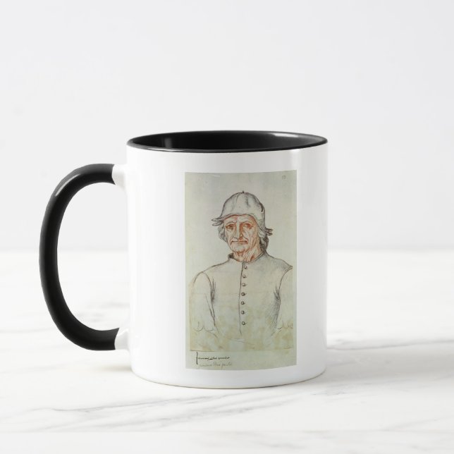 Caneca Retrato de Hieronymus Bosch (Esquerda)