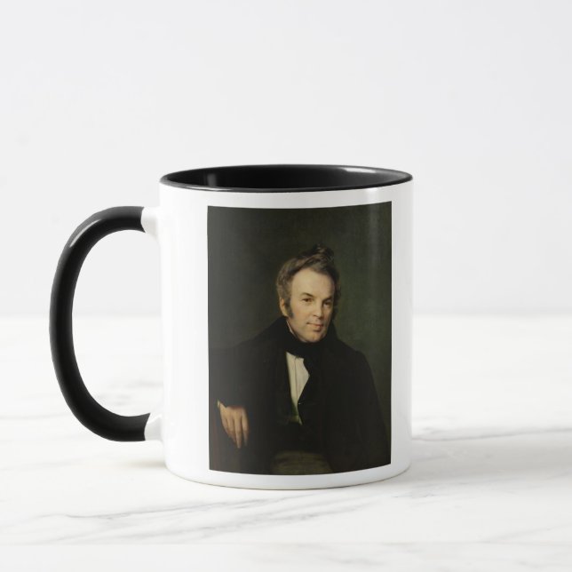 Caneca Retrato de Ivan Lazhechnikov, 1834 (Esquerda)