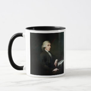 Caneca Retrato de Joseph Priestley (1733-1804) (óleo em