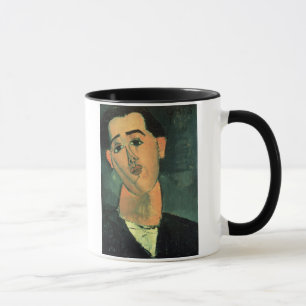 Caneca Retrato de Juan Gris (1887-1927) 1915 (o óleo pod