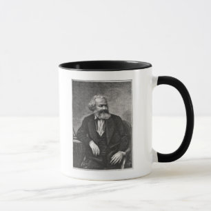 Caneca Retrato de Karl Marx 1857