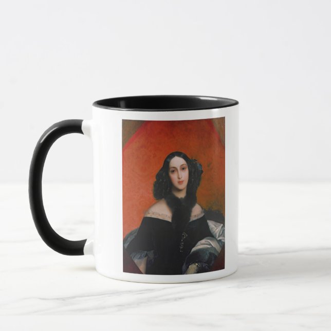 Caneca Retrato de M.A. Bek, 1840 (Esquerda)