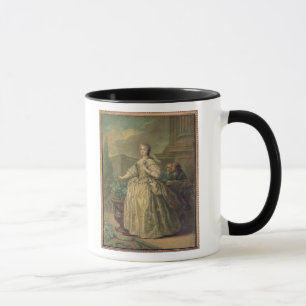 Caneca Retrato de Maria Leszczynska 1747