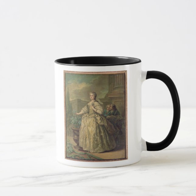 Caneca Retrato de Maria Leszczynska 1747 (Direita)