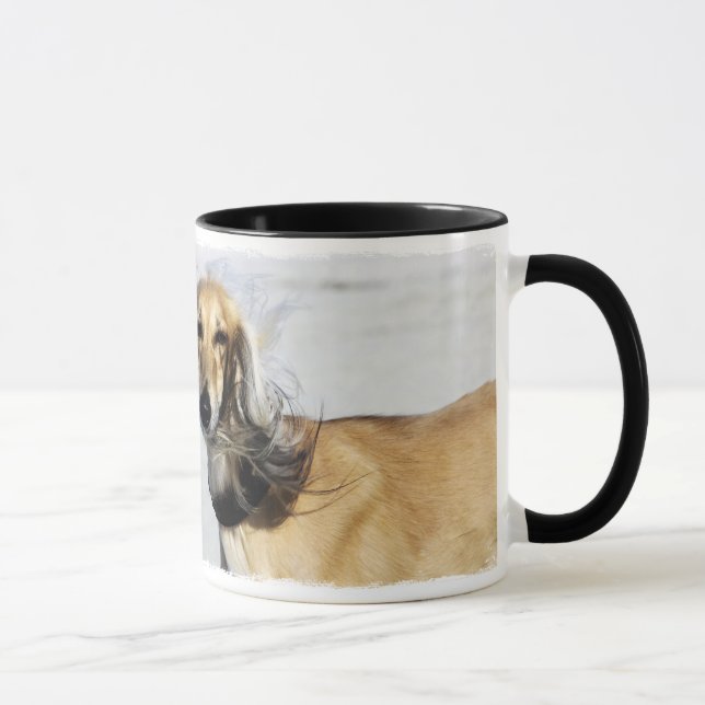 Caneca Retrato de Saluki (Direita)