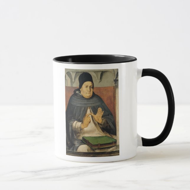 Caneca Retrato de St Thomas Aquinas c.1475 (Direita)