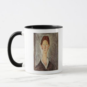 Caneca Retrato de um estudante, c.1918-19