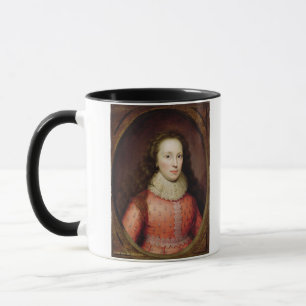 Caneca Retrato de uma mulher, identificado tradicional