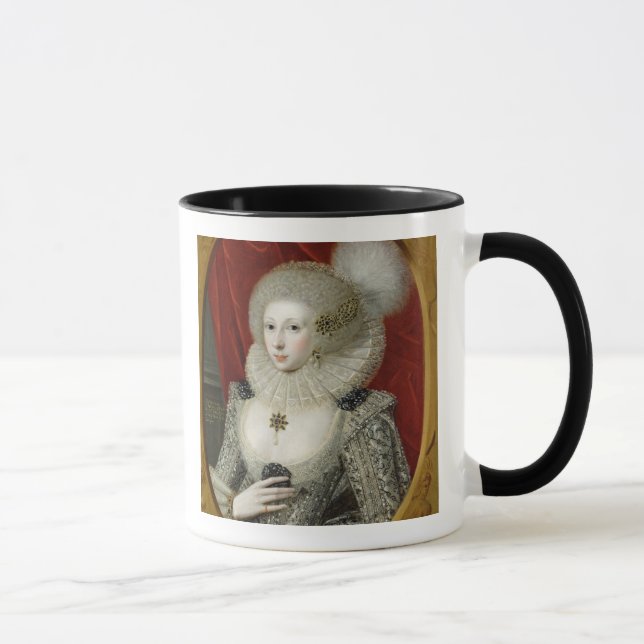 Caneca Retrato de uma mulher, possivelmente algodão de (Direita)