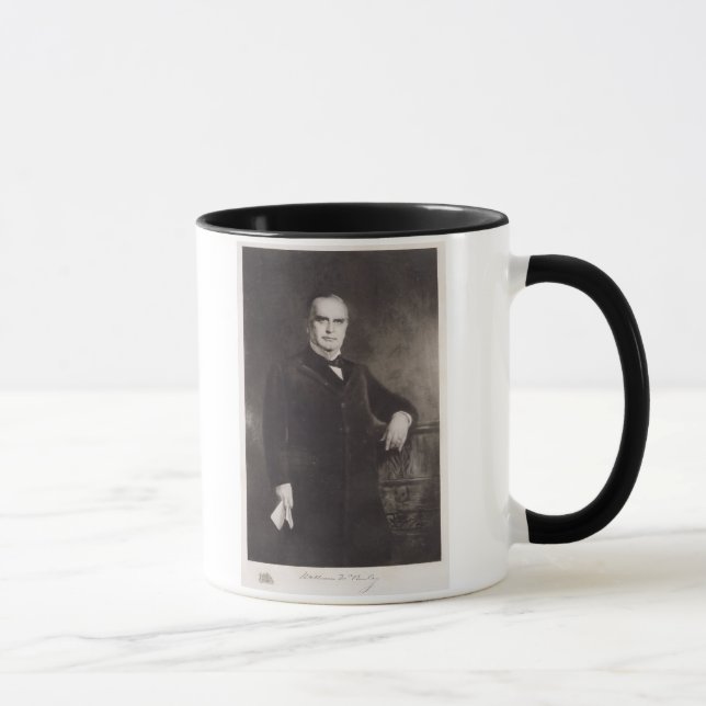 Caneca Retrato de William McKinley (litho) (Direita)