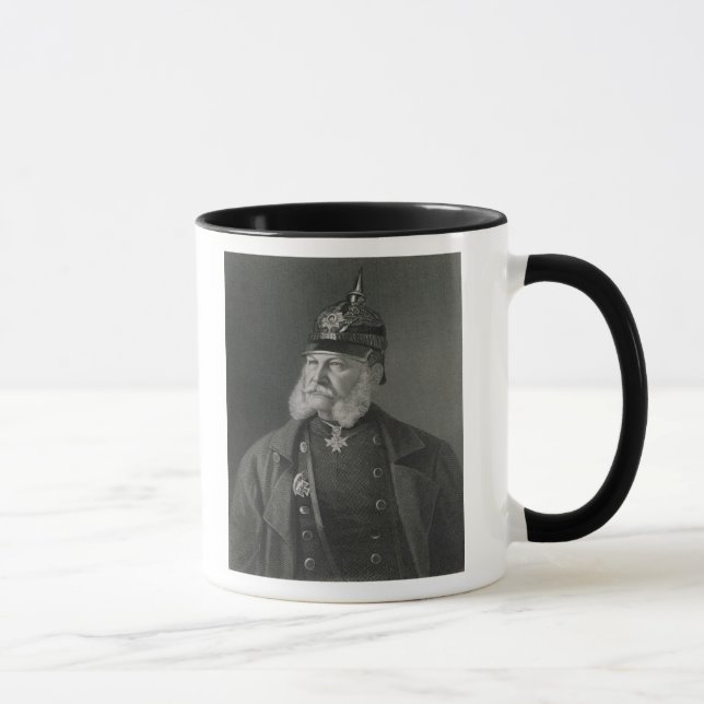 Caneca Retrato de William mim rei de Prússia (Direita)