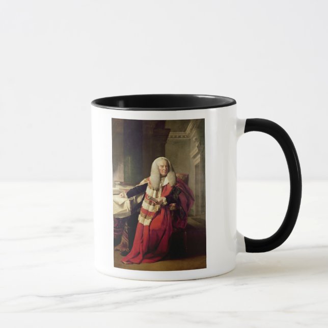 Caneca Retrato de William Murray (Direita)